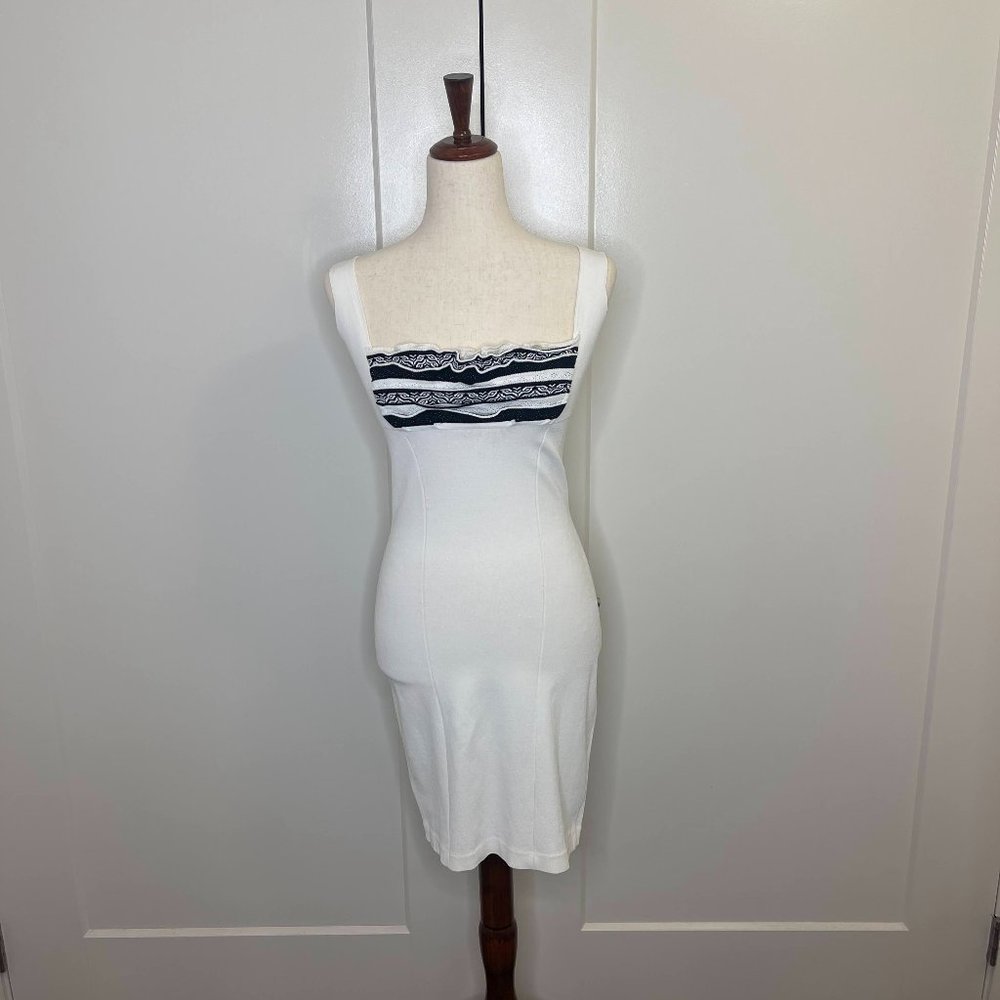 D.EXTERIOR Made in Italy white dress
